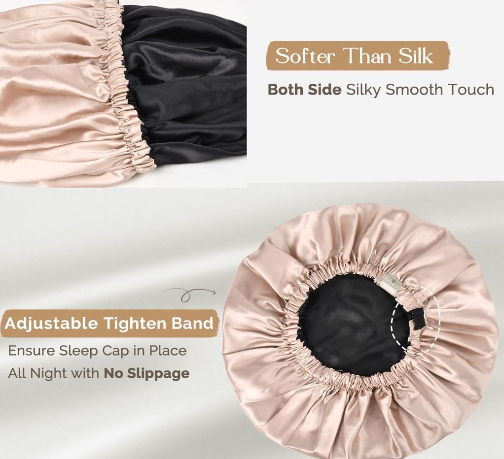 Bloomly All-Night Silk Bonnet